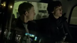 Sherlock   Holmes and Watson   Conversation in a cab