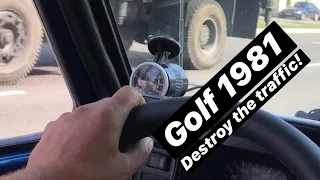 Golf 1981 TDI DESTROYING TURBO