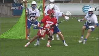 Syracuse scores 2 goals in the last 15 seconds to beat Duke