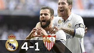 Real Madrid vs Sevilla 4-1 All Goals 14-5-2017