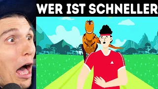 Paluten REAGIERT auf Welche Dinosaurier könntest du in einem Rennen überholen?