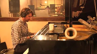 Taylor Hanson recording piano parts for "Yearbook"