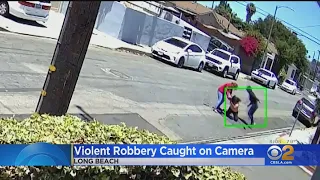 Caught On Camera: Violent Long Beach Robbery