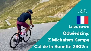 LazuRower - Goście, czyli Michał Kempa na Col de Bonette.