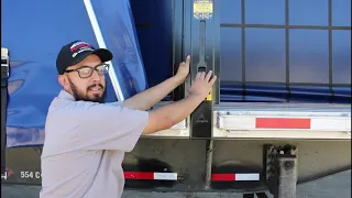 Training: How to open, close and tension a Curtainside Trailer