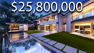 Inside $25,800,000 Beverly Hills MEGA Mansion With SECRET Rooms!