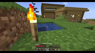 Making a wheat farm (Minecraft: SS P193)