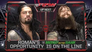 Roman Reigns Vs Bray Wyatt - WWE Raw 01/06/2015 (En Español)