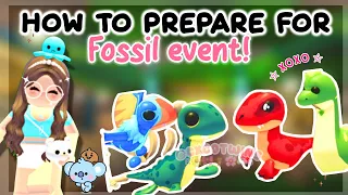 How to PREPARE For FOSSIL EVENT In Adopt Me! Its Cxco Twins