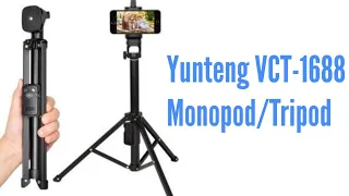 Yunteng VCT-1688 Tripod/Monopod - Unboxing and Review