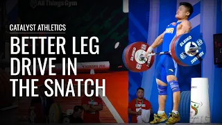 Better Leg Drive in the Snatch | Snatch with No Jump/Feet