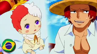 🇧🇷 A História de Shanks e Uta 😍💔 (One Piece Red)