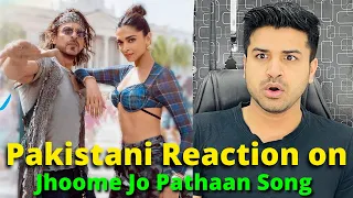 Jhoome Jo Pathaan Song REACTION | Shah Rukh Khan, Deepika Padukone | Arijit Singh Reaction Vlogger
