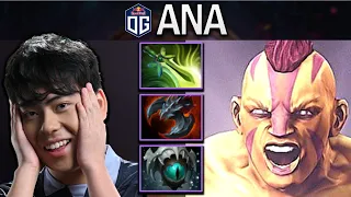 OG.ANA SMURF ANTI-MAGE WITH 19 KILLS - DOTA 2 7.30D PRO GAMEPLAY