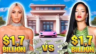 Rihanna VS Kim Kardashian - BILLIONAIRE Lifestyle Battle