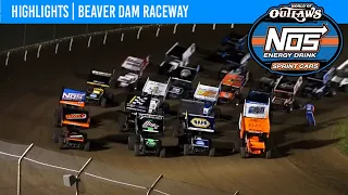 World of Outlaws NOS Energy Drink Sprint Cars | Beaver Dam Raceway | June 16th, 2023 | HIGHLIGHTS