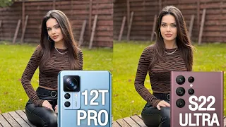 XIAOMI Mi 12T Pro VS Samsung Galaxy S22 Ultra Camera Test Comparison