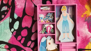 Magnet Fun | Cinderella Magnetic Dress-up Doll | Disney | Play time | Thai sub