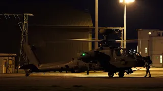 Boeing AH-64 Apache Helicopter - Engine Start and Taxi [4K/UHD]