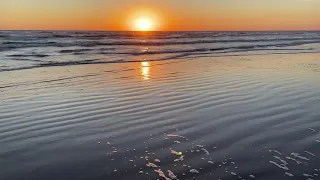 Sunrise South Padre island Texas Gulf of Mexico - 4K video