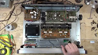 Pioneer SX 636 Stereo Receiver Repair - No Left Channel