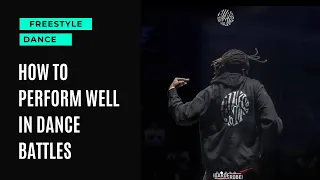 How to build a good battle skills as a freestyle dancer | Nickel Yudat