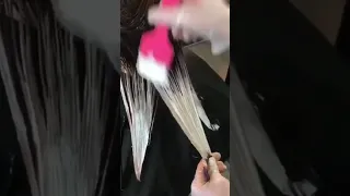 Balayage hair color Technique at Home..#hairtransformation#haircolor#hairtutorial#balayage #share