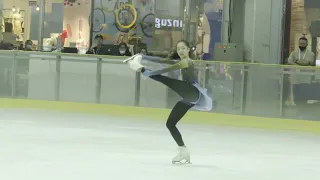 Michelle Edgina Axille, Free Skate, Junior Woman, Asian Open Figure Skating Trophy 2022