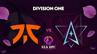 Fnatic vs Polaris Game 1 - DPC SEA Div 1: Tour 2 w/ Lyrical & GoDz