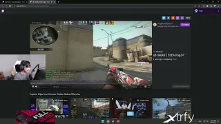 TenZ was "cheating" in CS-GO.