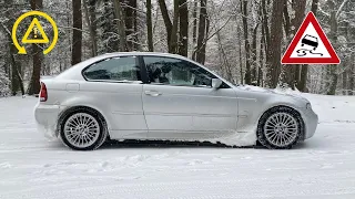 Snow Drifting Touge | BMW E46 Compact 325ti