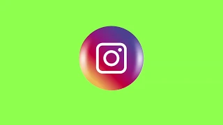 Instagram animation  Green background, green screen footage, Download free video for video editing