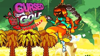 Пустынная Исследовательница ▬ Cursed to Golf Прохождение игры #2