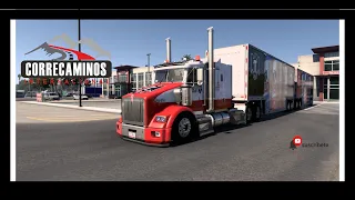 KENWORTH T800 AMERICAN TRUCK SIMULATOR MAPA BASE CONVOY.