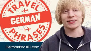 All Travel Phrases You Need in German! Learn German in 30 Minutes!