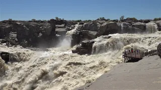 Augrabies Falls in Flood - February 2021