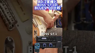 BOSS BD-2とGT-1モデリング比較🎸#ブルースドライバー #bosseffects #bossgt1 #seabird #shorts