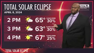 What will the weather look like in northwest Ohio for the total solar eclipse on April 8? | WTOL 11