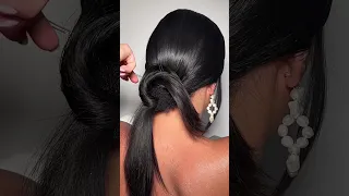 PERFECT BRIDAL BUN TUTORIAL 😍 #hairtutorial #hairstyle #weddinghairstyles #bridalhairstyle