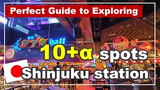 【Japan Vlog】 Unique to Shinjuku  10+α Spots  (Tokyo Travel)  ; Shinjuku Kabukicho, Shinjuku gyoen