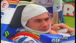 Ayrton Senna parla Imola 1994 dopo crash di Barrichello Clay Regazzoni accuse durissime a Lauda