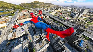 GTA 5 Epic Ragdolls Spiderman Building Fails & Car Crashes Of CALL SPIDEY Episode 10 (funny moments)