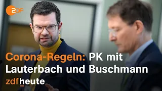 Neues Infektionsschutzgesetz: PK mit Buschmann und Lauterbach | Bundespressekonferenz