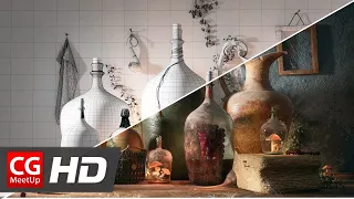 CGI 3D Breakdown "Making of Bottles of life" by Farid Ghanbari | CGMeetup