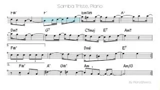 Samba Triste [Piano Solo]