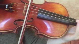 Ifstrings PV#092 Guarneri del Gesu 1743 "Cannone" violin~SOLD