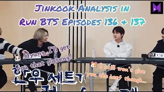 [ANALYSIS] Jinkook/Kookjin in Run BTS EP136-137 [BTS Jungkook & Jin] - Did Jin get his red ginseng??