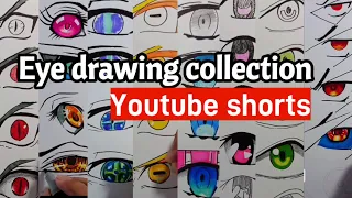 eye drawing collection by drawmin6art