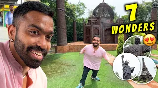 Waste To Wonder Park 😍 Seven Wonders In Delhi | Vibhu Varshney