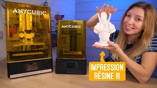 L'impression résine en Géant ! Anycubic Photon Mono X 6K VS 4K, le test !